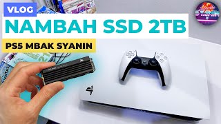 Upgrade SSD PS5 2000GB Mbak MbakSyanin 2TB 🤣 [upl. by Neelrad76]