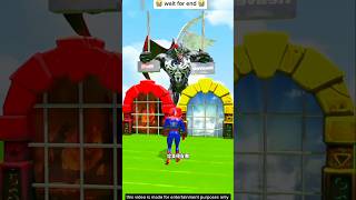 Hell or heaven for SpiderMan  🥹💔 shorts MRINDIANHACKER CrazyXYZ MrBeast cartoon [upl. by Kcir878]