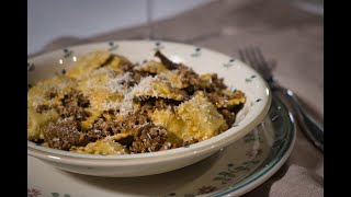 PORCINI MUSHROOMS RAVIOLI Video Recipe [upl. by Ati]