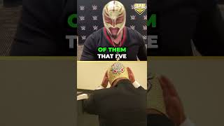 Rey Mysterio reveals his FAVORITE Mask  WWE Raw [upl. by Reniti]