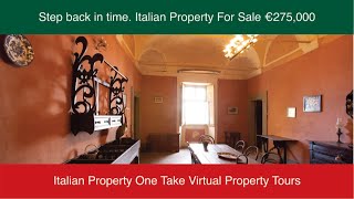 Italian Property Restoration Virtual Tour A mindblowing find [upl. by Gilleod]