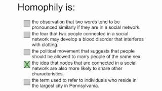 Homophily Solution  Intro to Algorithms [upl. by Chesna]