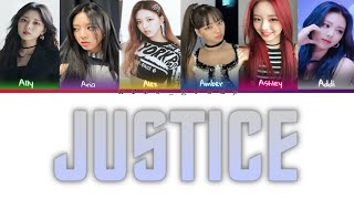 MY GIRL GROUP 6 MEMBERS  JUSTICE DREAMCATCHER [upl. by Idnek]