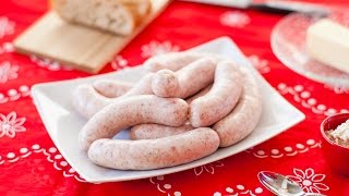 Wurst selber machen Polnische Weißwurst Biała kiełbasa [upl. by Acsirp]