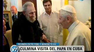 Visión Siete Culmina la visita del papa a Cuba [upl. by Glenna966]