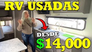 RV Autocaravanas y Motorhome usadas y Económicas para VIVIR y VIAJAR USA 2024 [upl. by Enaht100]