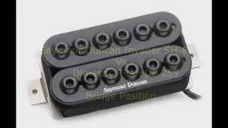 Seymour Duncan Invader SH8 Vs Dimarzio Titan DP259 [upl. by Jamilla]