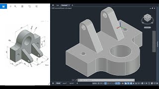 3D Modeling in AutoCAD  Autocad 2024 [upl. by Anilocin]