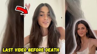 TikTok star Rachel Yaffe DEATH Last video before Death will make you cry [upl. by Chemosh]