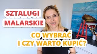 Sztaluga malarska studyjna stołowa plenerowa i trójnożna Co wybrać [upl. by Mabelle]