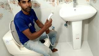 commode toilet use karne ka tarikahow to basic use toilet [upl. by Eira]