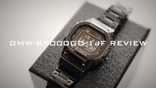 究極のGショック、降臨。CASIO GSHOCK GMWB5000GD1JF ジーショック35周年で5000シリーズ初のフルメタル仕様を開封【カシオ腕時計】 [upl. by Gustaf360]