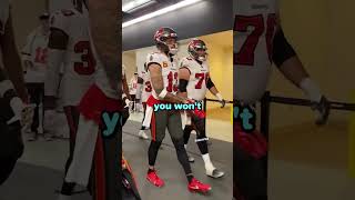 Mike Evans Surprises Young Fan with Game Gloves 🧤🏈 [upl. by Neerehs140]