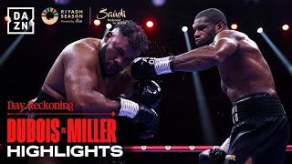 Hes Back  Daniel Dubois vs Jarrell Miller Fight Highlights [upl. by Molini693]