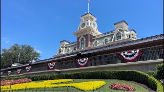 🔴 FULL TOUR of the Magic Kingdom LIVESTREAM [upl. by Cantlon]