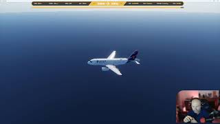 XP12  Toliss A319 SBBRSBRJ  brucrew [upl. by Drehcir684]