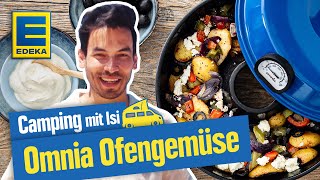 Mediterranes Ofengemüse im OmniaBackofen  Camping mit Isi [upl. by Shoshana]