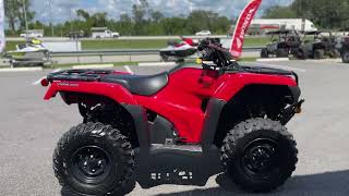 New 2024 Honda FourTrax Rancher 4x4 Automatic DCT IRS ATV For Sale In Sebring FL [upl. by Eivla767]