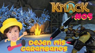 DEJEN MIS CARAMBANOS  KNACK PARTE 5  GAMEPLAY EN ESPAÑOL [upl. by Reine]