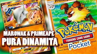 🧨¡MAROWAK amp PRIMEAPE quotPURA DINAMITAquot🧨 Pokémon TCG Pocket [upl. by Angie455]