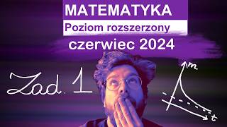 MATURA ROZSZERZONA 2024 czerwiec  Zad1 Reakcja chemiczna [upl. by Whitehurst]