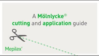 Mepilex cutting guide [upl. by Ahouh]