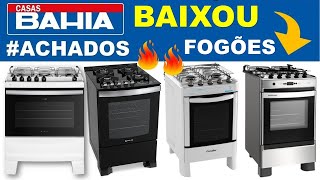 FOGÃO PROMOÇÃO ACHADOS NA CASAS BAHIA OFERTAS DE FOGÃO MELHOR PREÇO [upl. by Lowney901]