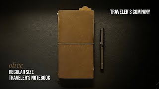 My Minimalist Regular Size Travelers Notebook Setup [upl. by Capone]