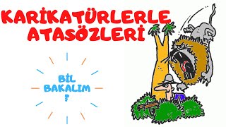 ATASÖZLERİ BİLGİ YARIŞMASI  Resimli 30 Atasözü [upl. by Dnomde]