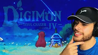 NOVO GAME MOBILE DE DIGIMON VINDO AI l DIGIMON SOUL CHASER 4 [upl. by Nirehtac]