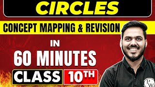 CIRCLES in 60 Minutes  Maths Chapter 10  Class 10th CBSE Board [upl. by Bartie]