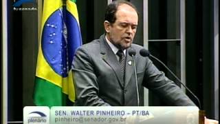 Sen Walter Pinheiro PTBA comenta entrevista do exministro Delfim Neto à TV Folha [upl. by Ssidnac]