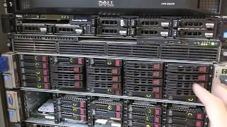 Hp dl380e Vs dl380p performance server gen8 drive testing [upl. by Dennison]