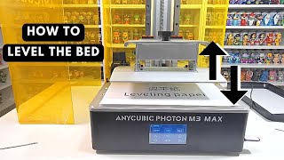 How To Level The Bed  Resin 3D printer  Anycubic Photon M3 Max 7K 3D Resin Printer  Simple Guide [upl. by Hickie]