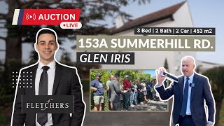 Live Auction  153A Summerhill Road Glen Iris  Auction Results Melbourne [upl. by Gabey514]