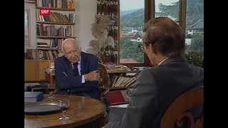 Ein Interview mit dem Philosophen Hans Georg Gadamer SRF 27022000 [upl. by Sivrat]