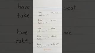 have or take  english grammar shorts [upl. by Maighdiln]