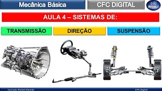 Sistemas de Transmissão Direção e Suspensão  Prova do Detran  Mecânica Básica [upl. by Airec]