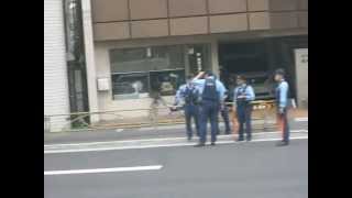 20120625 警視庁第七方面交通機動隊小松川分駐所近くで取り締まり中 [upl. by Aivatnuhs]