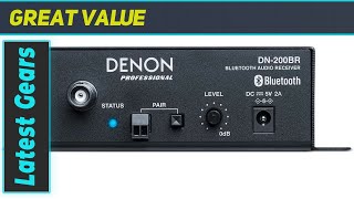 Denon Professional DN200BR Bluetooth Audio Receiver  Stream Music Wirelessly [upl. by Ahsemo830]