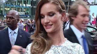 Rosie HuntingtonWhiteley in Berlin Transformers 3 Dark of the Moon European Premiere [upl. by Euphemia433]