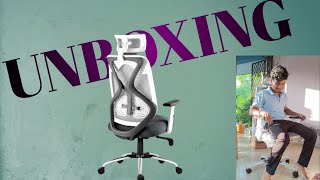 UNBOXING ASTRIDE Ergofit Ergonomic Chair [upl. by Adiaroz478]