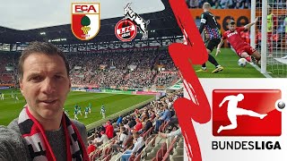 Mein FC auswärts🔥 FC Augsburg  1FC Köln  Mega Auswärtssupport👌😎  Stadionvlog [upl. by Wynne]