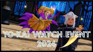 FFXIV YoKai Watch Event 2024 Quick Guide [upl. by Hannaoj969]