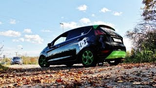 Ford Fiesta Mk7  Exhaust Tuning [upl. by Ecirtnas]