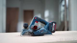 Bosch GHO 185LI CORDLESS PLANER  Brushless Motor 18V for Wood [upl. by Mcclimans]