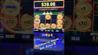 🎰100cents denomination got 1250 Minor🎰shorts youtubeshorts shortsvideo casino pokie gaming [upl. by Eniffit]