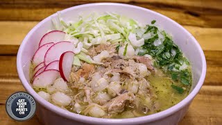 Pozole Verde de Pollo  Mexican Food  Instant Pot Recipes [upl. by Modern]