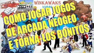 Jogos de Arcada CapComNeoGeo  Instalar e Configurar Emulador WinKawaks e Meter os Jogos Bonitos [upl. by Asta670]