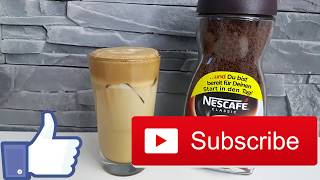 NESCAFÉ kalt mit Milch  lecker leichtes Sommergetränk [upl. by Huggins516]